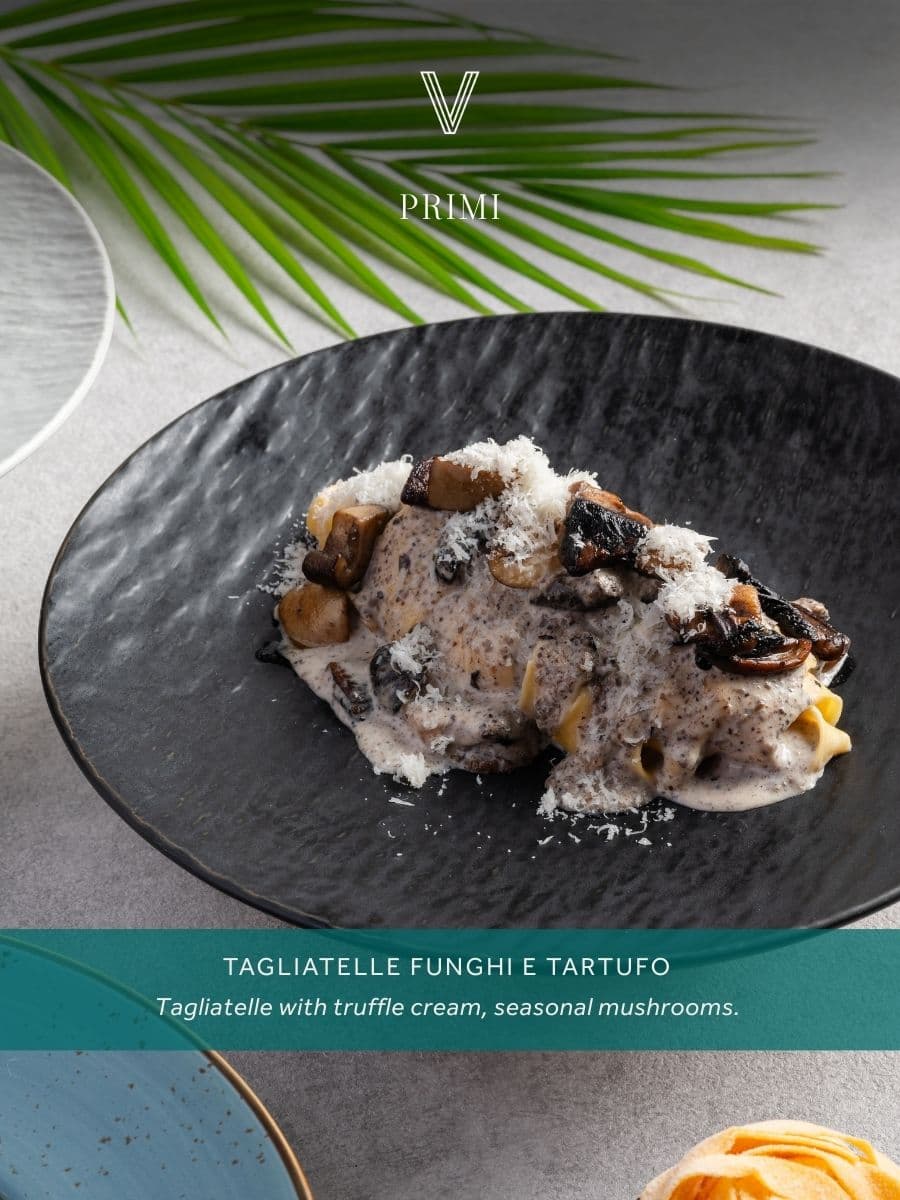 Tagliatelle Funghi E Tartufo