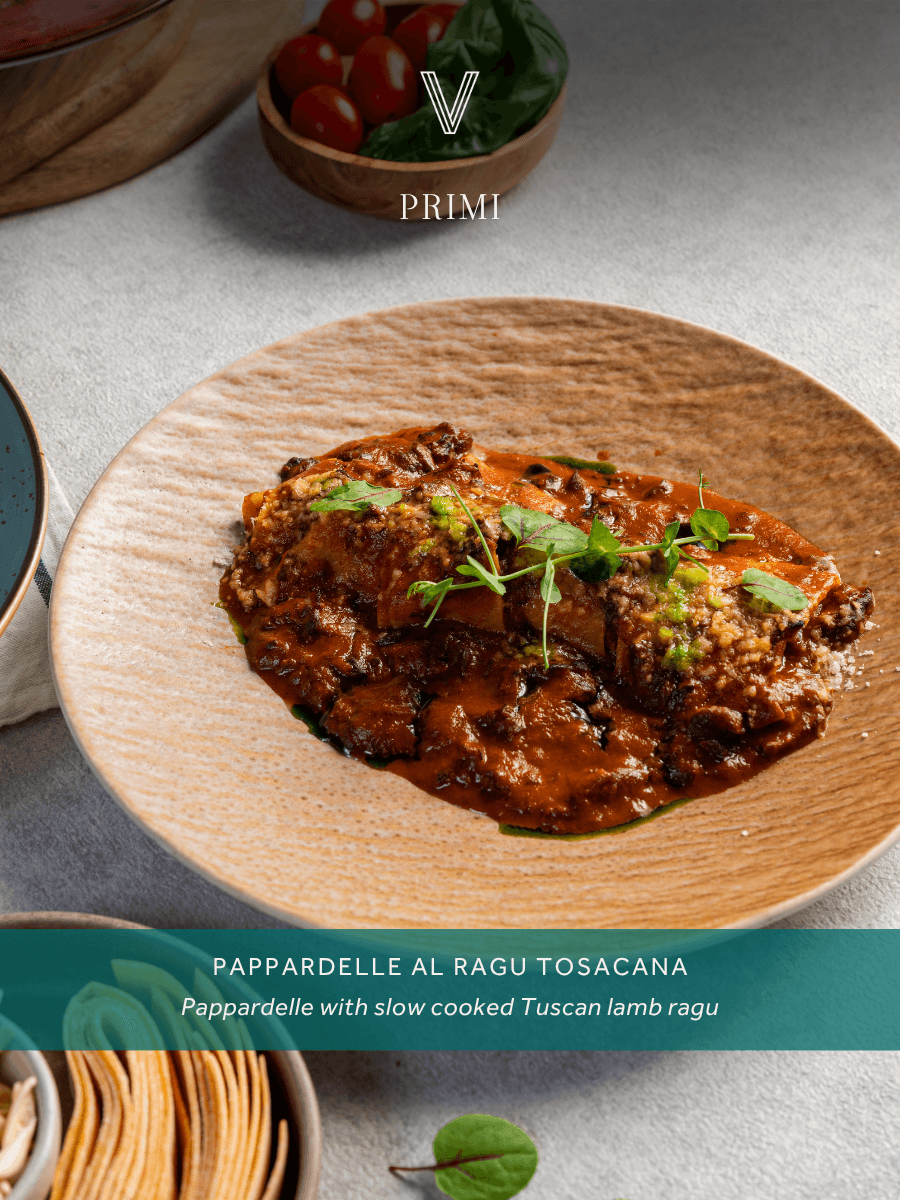 Pappardelle al Ragù Toscano