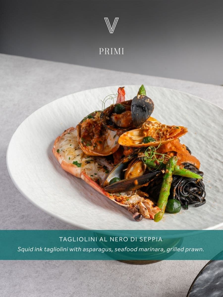 Tagliolini Al Nero Di Seppia